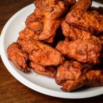 alette di pollo marinate in salsa barbecue